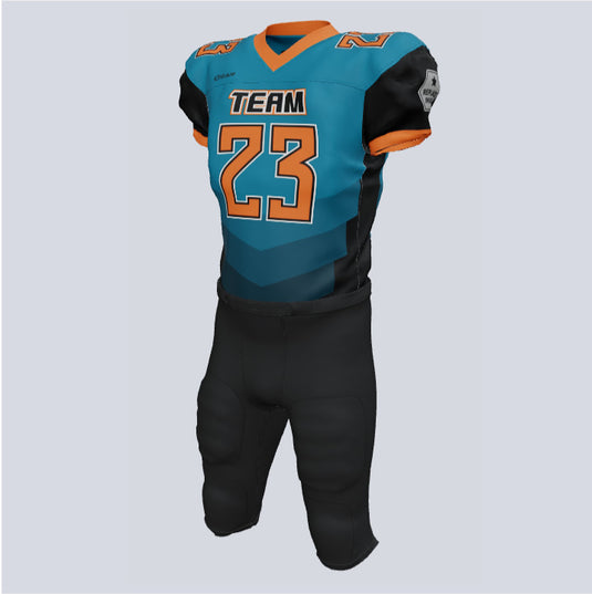 Custom Chevron Football Uniform