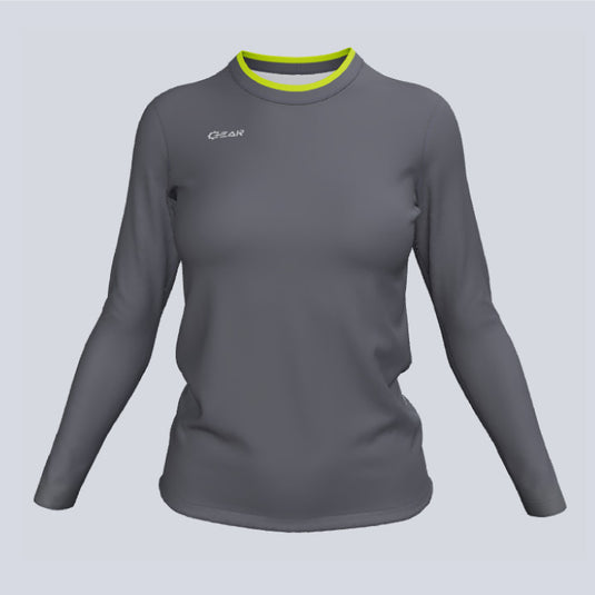 Ladies ECO Long Sleeve Crew Core Jersey