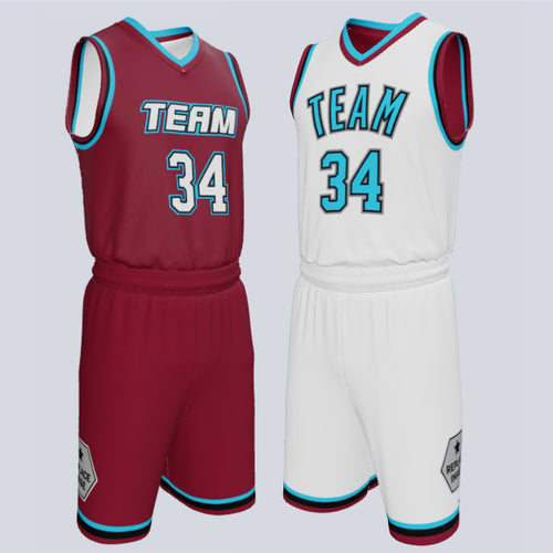 Custom Reversible Basketball  Double Ply Core Uniform