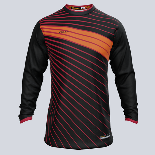 Custom Burst Long Sleeve Jersey