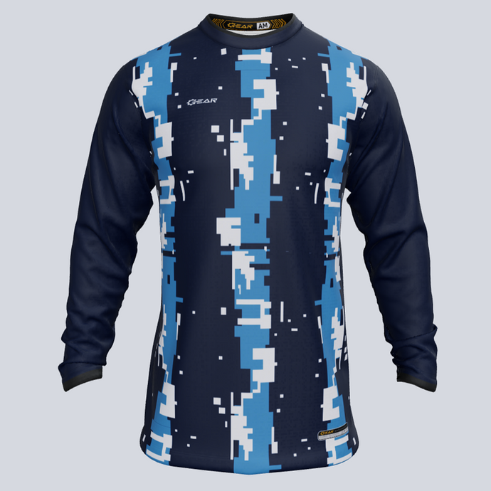 Custom DegiStripe Long Sleeve Jersey