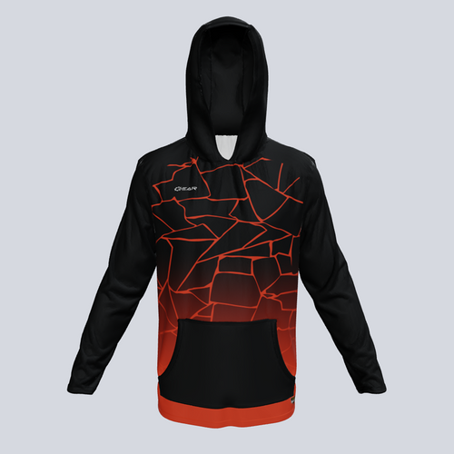 Long Sleeve Lightweight Lava Hoodie w/pocket