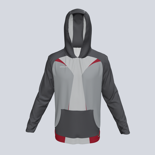 Long Sleeve Lightweight Side Tech Hoodie w/pocket