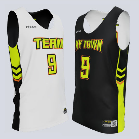 Reversible Single Ply Cutter Basketball Jersey