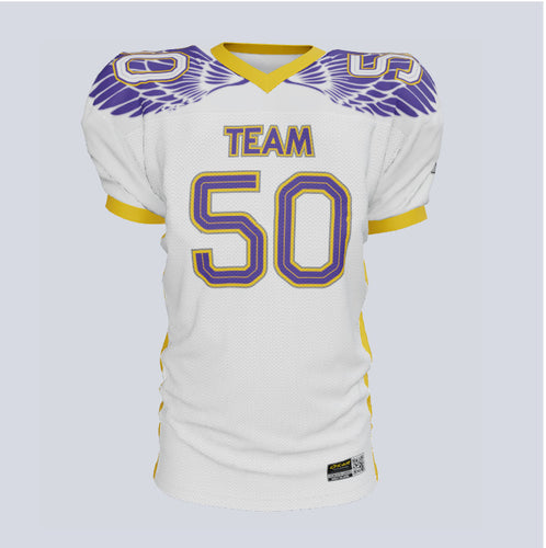 Custom Hawk Wing Loose-Fit Football Jersey