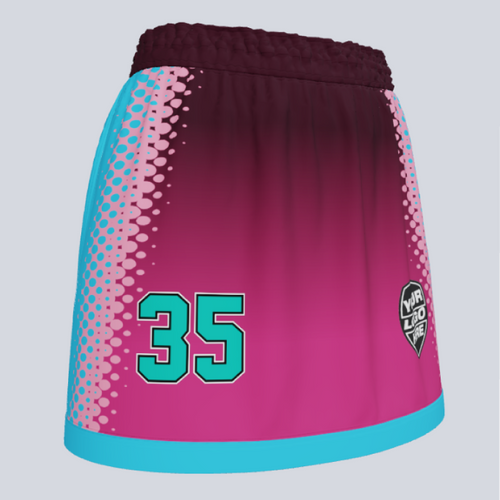 Bubbles Ladies Lacrosse Skirt