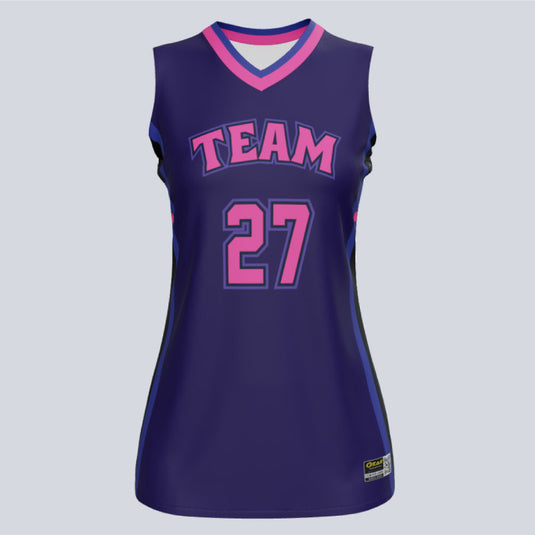 Custom Strike Ladies Basketball Jersey