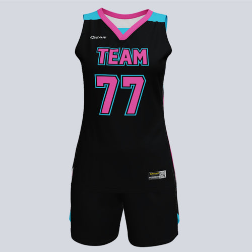 Custom Ladies Basketball Premium Ascent Uniform