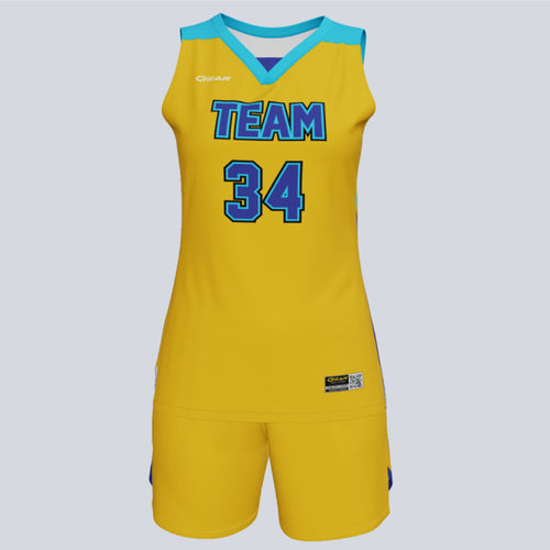 Custom Ladies Basketball Premium Swift Uniform