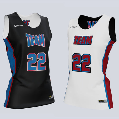 Reversible Single Ply Ladies Express Basketball Jersey