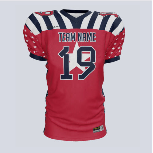 Custom Lonestar Loose-Fit Football Jersey