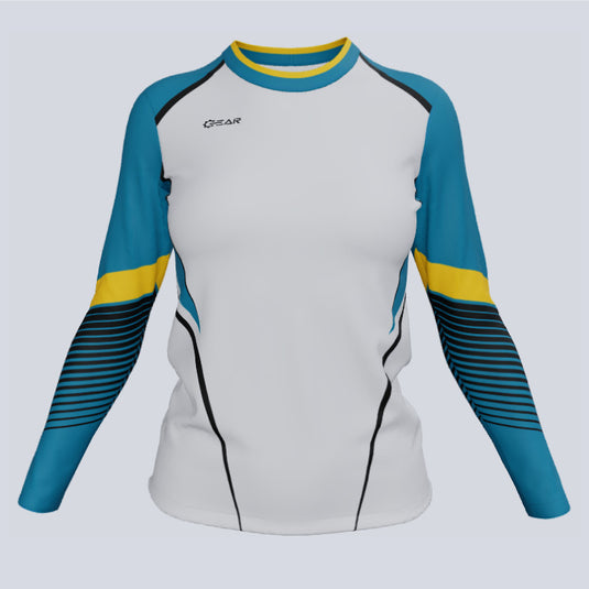 Ladies ECO Long Sleeve Crew Mystic Jersey