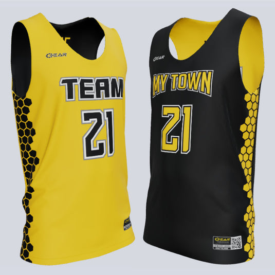 Reversible Single Ply Octiline Basketball Jersey