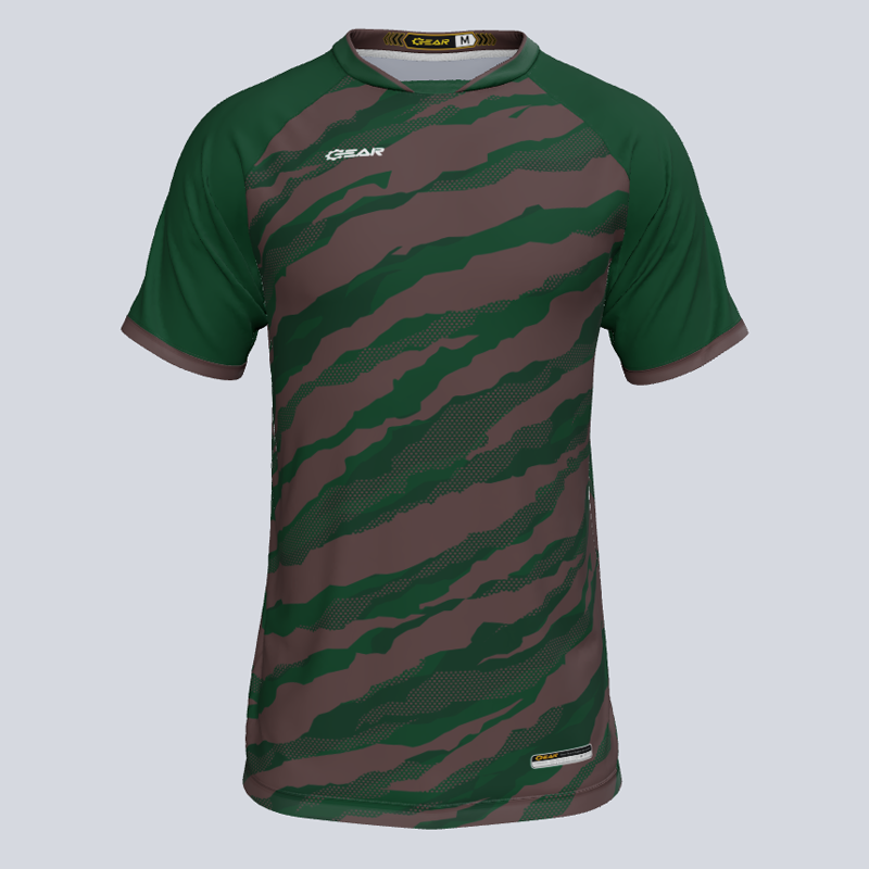 Load image into Gallery viewer, Hex Camo Custom Pro-Neck Jersey
