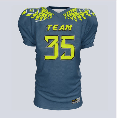 Custom Raptor Wing Loose-Fit Football Jersey