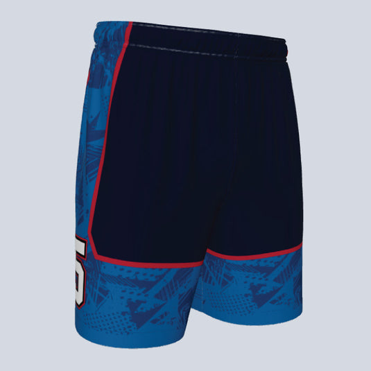 Side Pattern Lacrosse Low Rise Short