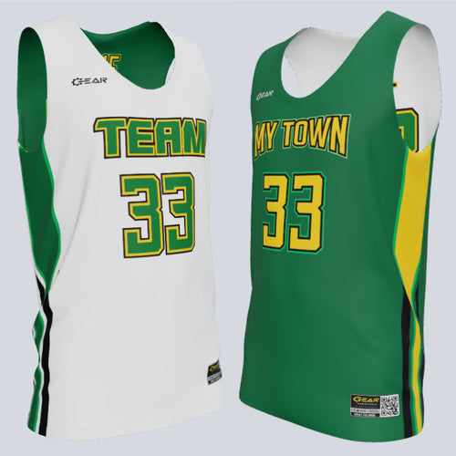 Reversible Single Ply Shooter Basketball Jersey