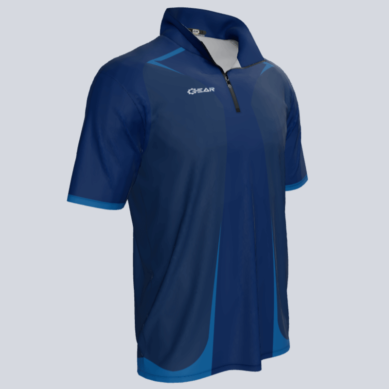 Load image into Gallery viewer, Side Tech Short Sleeve 1/4 ZIP
