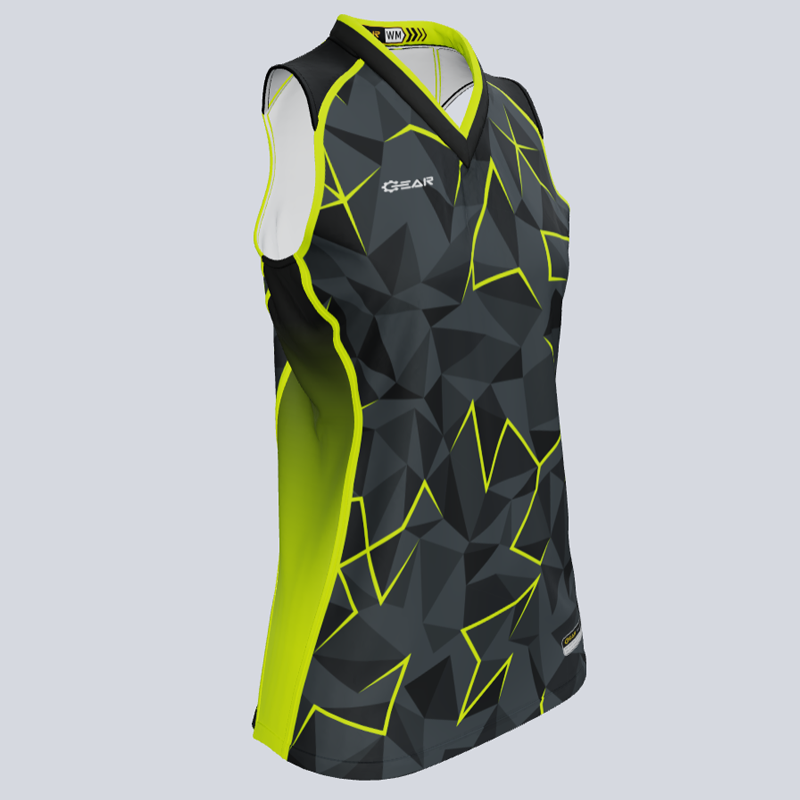 Load image into Gallery viewer, Ladies Prism Razor Back Sleeveless Custom Jersey
