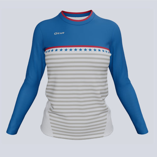 Ladies ECO Long Sleeve Crew Starz Jersey