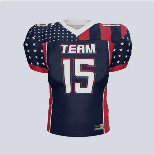 Custom Team America ECO Football Jersey