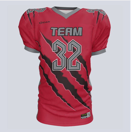 Custom Tear Loose-Fit Football Jersey