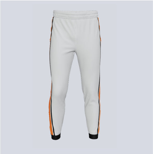 Custom Thin Stripe Track Pant w/Ankle Zips