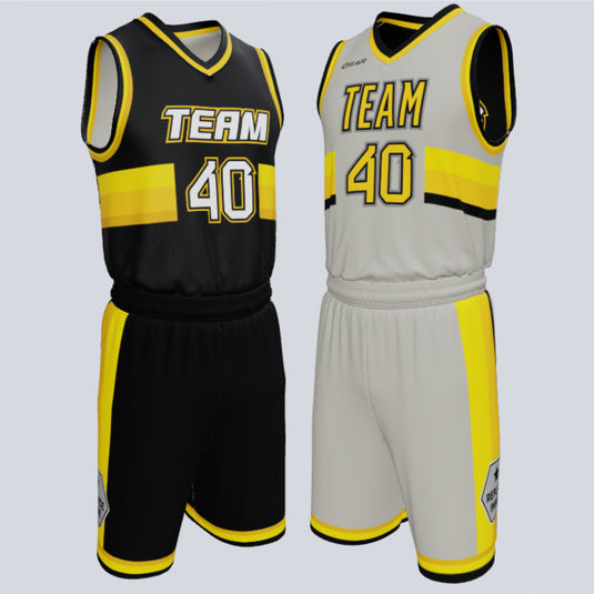 Custom Reversible Double Ply Basketball Top Center Uniform