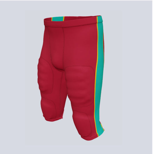 Custom Varsity Thin Stripe Football Pant