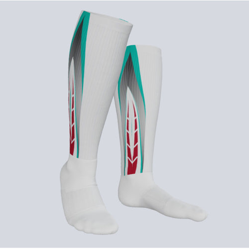 Custom Full Length Cobra Game Socks