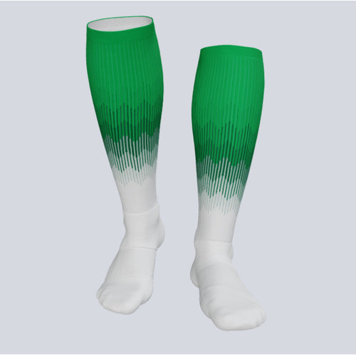 Custom Full Length Ghost Fade Game Socks