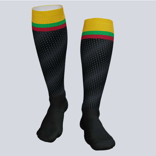 Custom Full Length Racer Game Socks