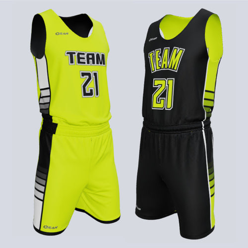 Custom Reversible Single-Ply Basketball Forward Uniform