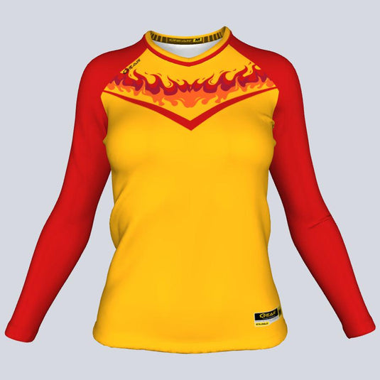 Ladies Phoenix Fitted Long Sleeve Front