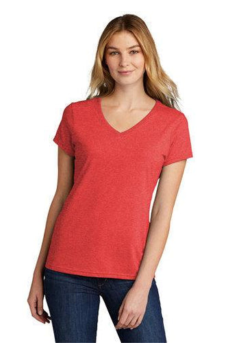 Ladies Performance Heather Cotton Blend Shirt