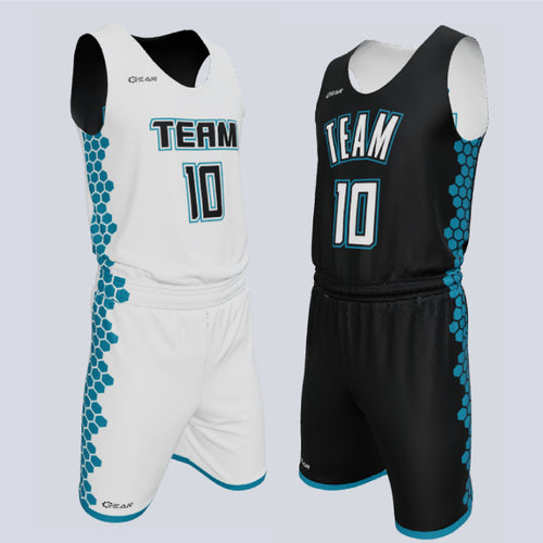 Custom Reversible Single-Ply Basketball Octiline Uniform