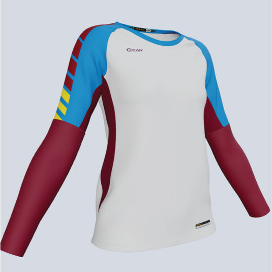 Ladies ProCut LS Custom Chevron-Edge Jersey