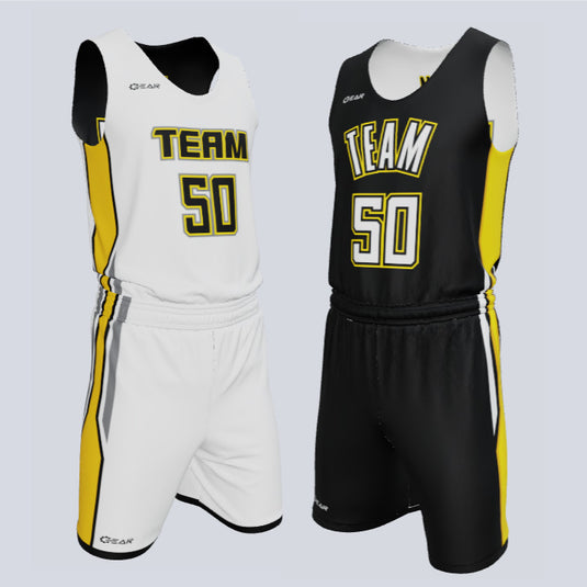 Custom Reversible Single-Ply Basketball Shooter Uniform