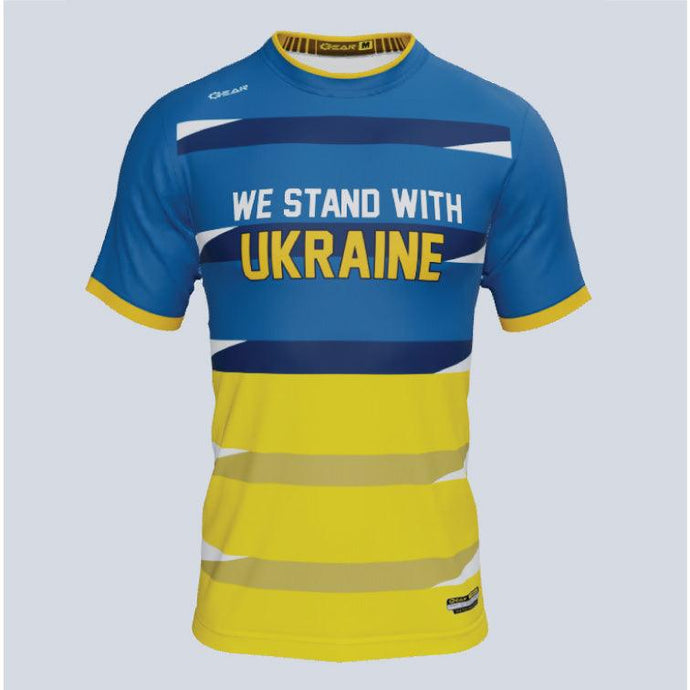 We Stand With Ukraine Movement Custom Jersey